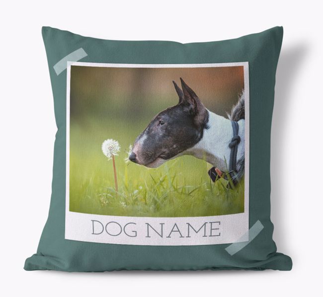 Photo Album: Personalized {breedFullName} Canvas Pillow
